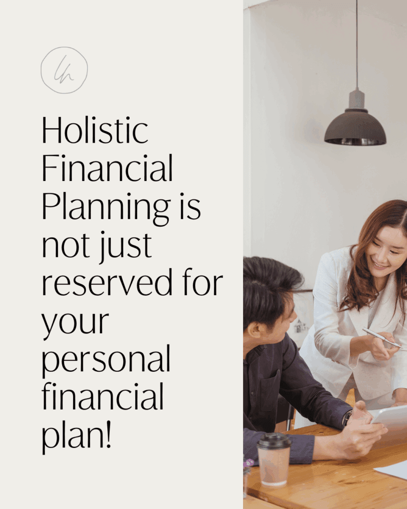 holistic financial planning for your business