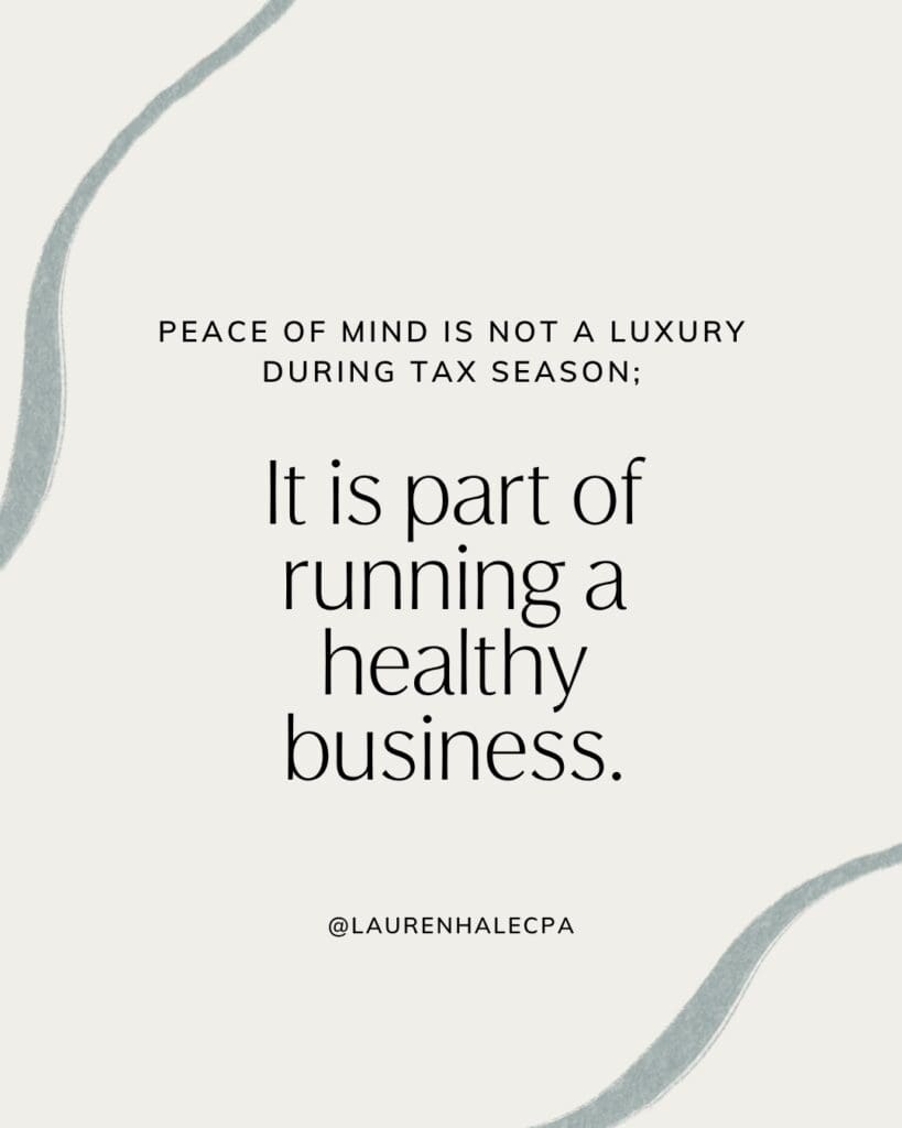 image with text overlay about audit protection services during tax season