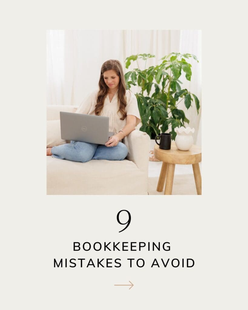 9 bookkeeping mistakes to avoid
